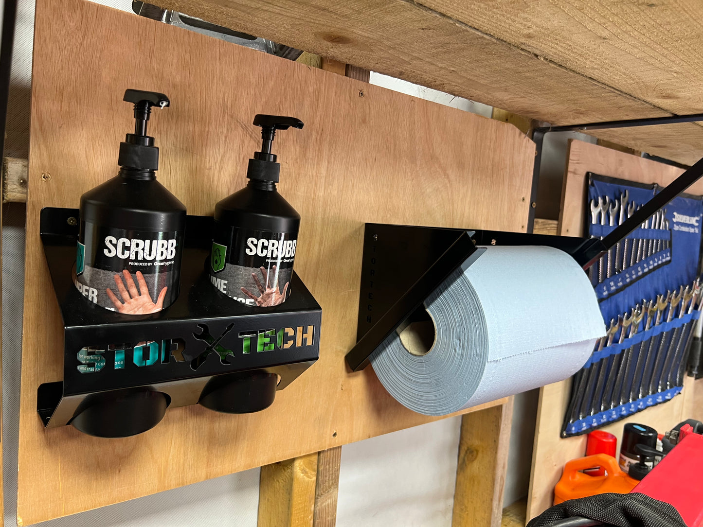 85mm Bottle Holder for Pump Hand cleaner, Glass Cleaner etc