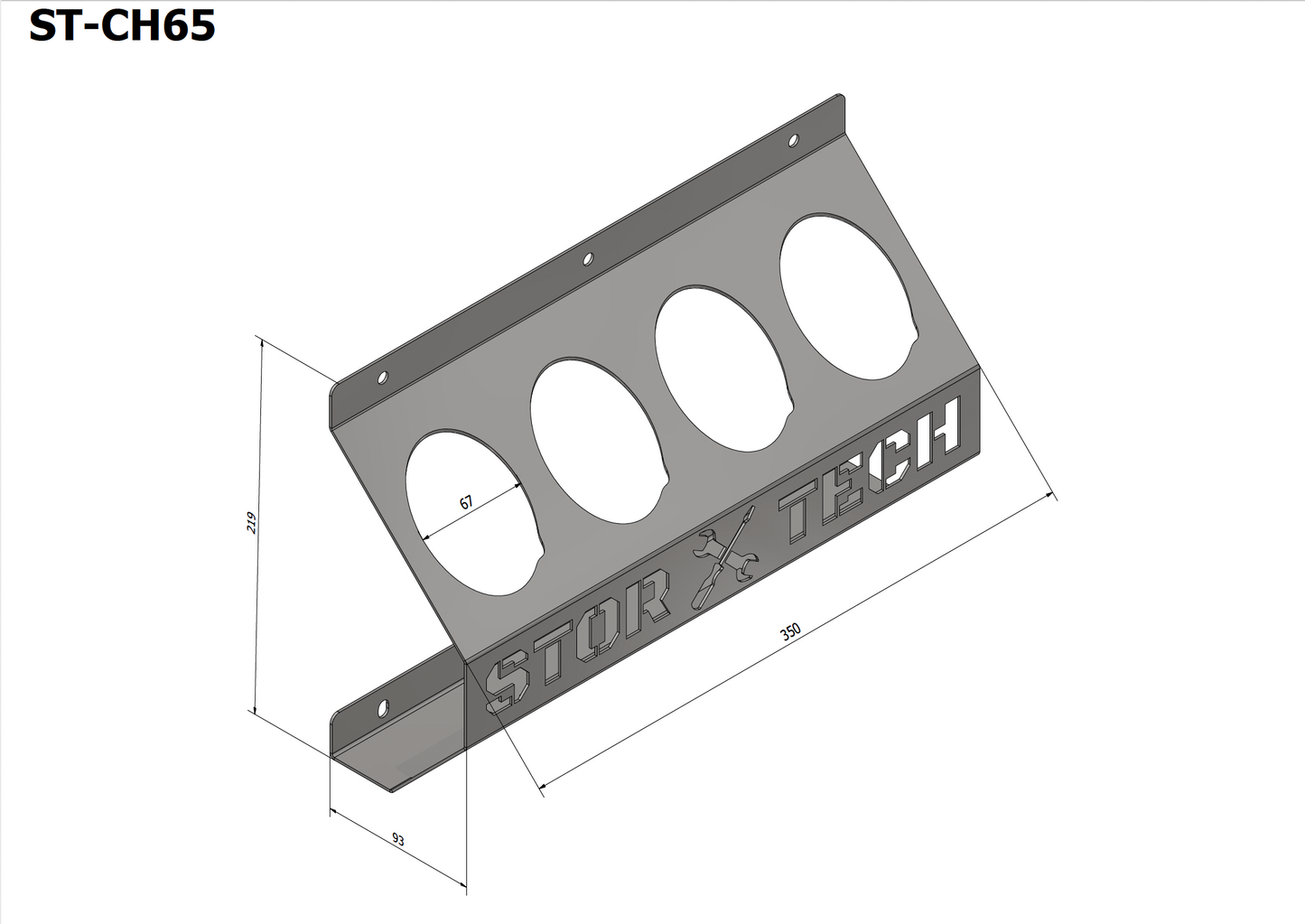 65mm Aerosol Can Holder